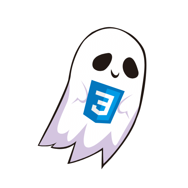 Halloween CSS ghost 